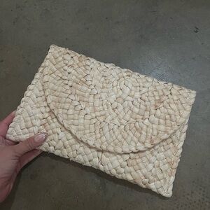 WOVEN CLUTCH | NWT | NEVER WORN